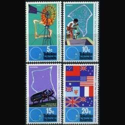 TOKELAU 1972 - Scott# 33-6 SPC Comm. Set of 4 NH back crease