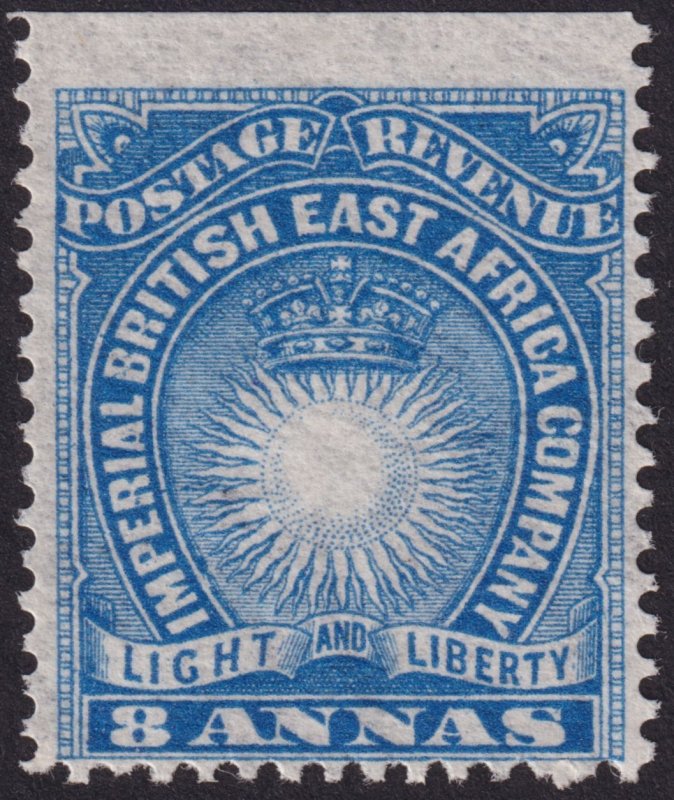 British East Africa 1890 #23 fvf-mh 8a Blue