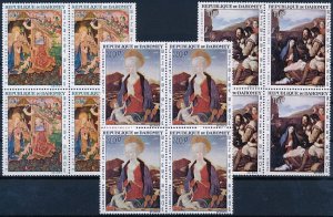 Dahomey 1966 Fine Arts by Alessio Baldovinett etc.(3v Cpt, B/4) MNH CV$70+