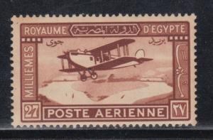 Egypt   #c2  mnh   cat $9.00  (toned gum)