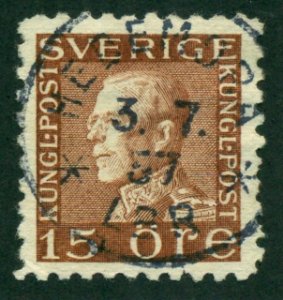 Sweden 1936 #192 U SCV (2018) = $1.25