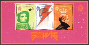 2017 San Marino David Bowie 70 Anniversary of Birth Souvenir sheet MNH **