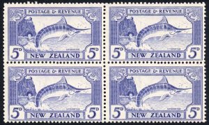 New Zealand SG584 5d Perf 13-14 x 13.5 2 X U/M Mult Wmk Cat 100 pounds