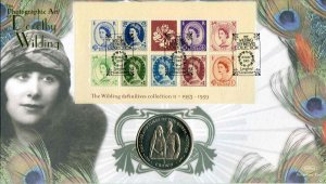 2003 Dorothy Wilding Cover with Isle Of Man 1 Crown Coin 