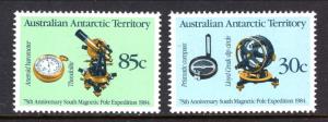 Australian Antarctic Territory L57-L58 MNH VF