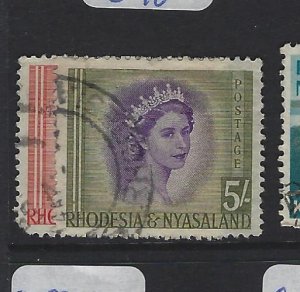 Rhodesia & Nyasaland SG 12-13 VFU (9gsf)