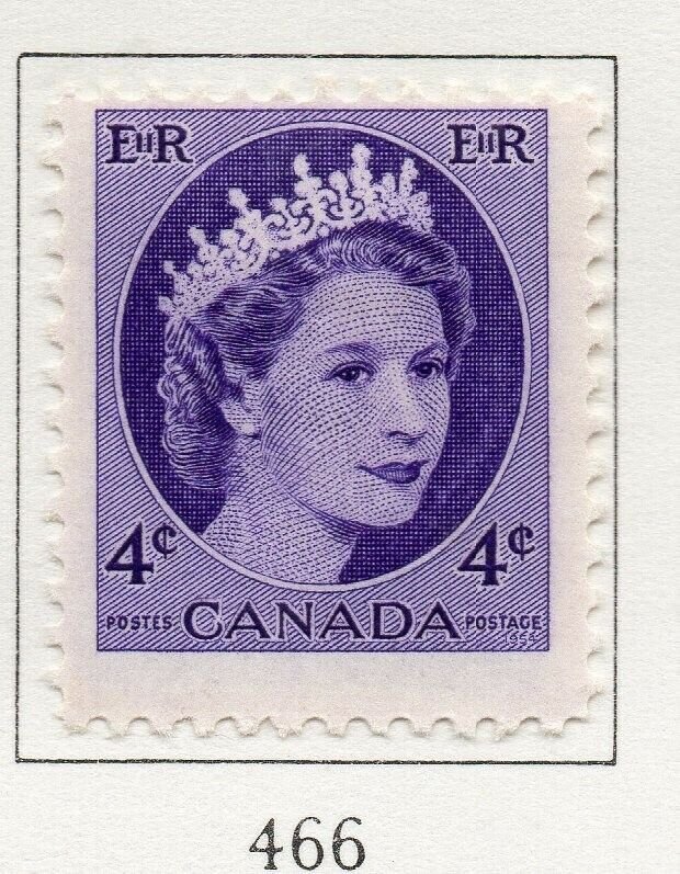 Canada 1954-62 Early Issue Fine Mint Hinged 4c. NW-124303