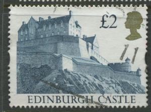 Great Britain -Scott 1447 - QEII - Castles -1992 - Used - Single  £2.00p  Stamp
