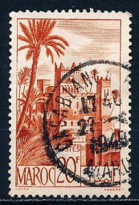 French Morocco #234 Single Used