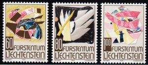 Liechtenstein # 1036 - 1038 MNH