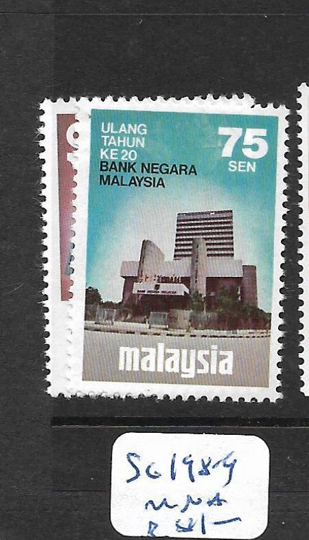 MALAYSIA  (P2605BB)  SG198-1      MNH