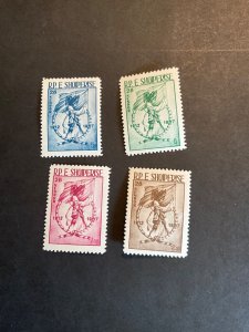 Albania Scott #519-22 never hinged