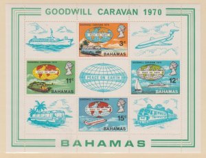 Bahamas #306a Stamps - Mint NH Souvenir Sheet