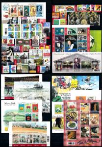 Belgium 2006 Complete Year Set Incl. S/S and Self Adhesive Stamps MNH