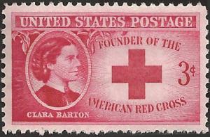 # 967 MINT NEVER HINGED CLARA BARTON