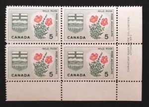 Canada 426 Plate Block LR VF MNH