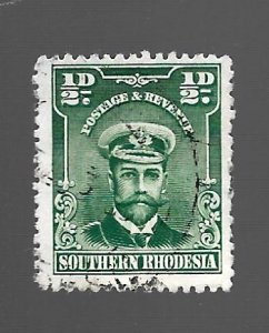 Southern Rhodesia 1924 - U - Scott #1 *