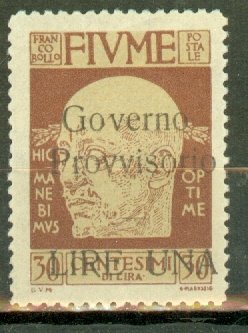 DT: Fiume 147 mint CV $95