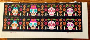 US # 5643 Day of the Dead PB of 8 forever 2021 Mint NH