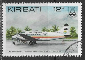 Kiribati ~ Scott # 400 ~ Used ~ De Havilland DH114 Heron