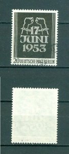 Germany. Berlin. 1953 Cancel. East Germany 17 June 1953 Uprising . Sc# 9N99