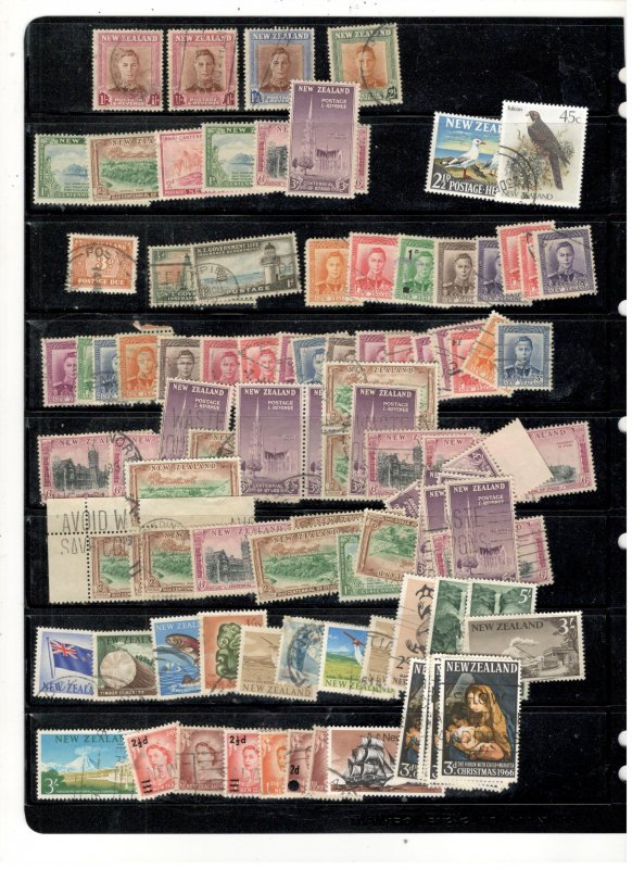 NEW ZEALAND COLLECTION, MINT/USED