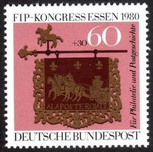 1980, Germany, 60+30pf, MNH, Sc B581, Mi 1065