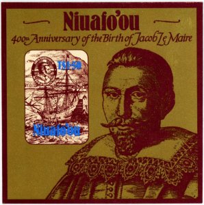 Niuafo'ou #55 1.50pa Jacob Le Maire 400th Birth Anniv.: - MNH Self Adhesive