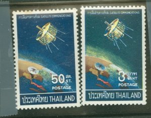 Thailand #498-499  Single (Complete Set) (Space)