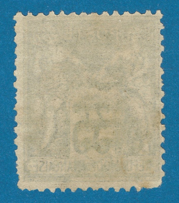 [sto513] FRANCE 1878 Scott#94a Yv#93 used in Shanghai China (cancel 5104)