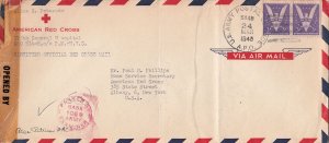United States A.P.O.'s 3c Win the War (2) 1945 U.S. Army Postal Service, A.P....