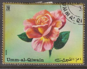 UAE Umm Al Qiwain Unlisted Silva Rose 1971