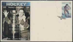 CANADA SC# 3040/1.19 NHL HOCKEY GREAT RED KELLY of  the TORONTO MAPLE LEAFS-FDC