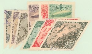 Tannu Tuva #C10-18 Used Single (Complete Set)