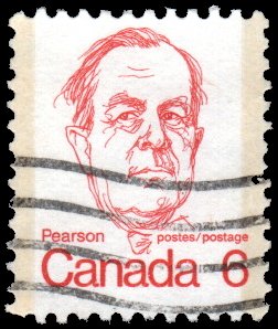 Canada 591 - Used - 6c Lester B. Pearson (1973)