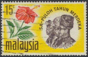 Malaysia    SC# 44   Used Independence   see details & scans