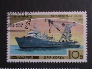 ​KOREA- 1988 SC# 2760-3 WORLD FAMOUS CARGO SHIPS CTO-VERY FINE