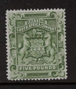 Rhodesia #18 (SG #12) Very Fine Mint Unused (No Gum) - Signed