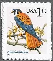 United States #3031A 1-cent American Kestrel MNH VF