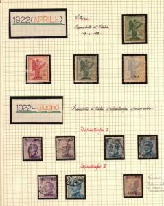 LIBIA LOT LIBYA ITALY COLONIES VERY NICE STAMP COLLECTION WITH VARIETIES $$