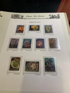 STAMP STATION PERTH: PNG Complete Collection from 1952 to 1989 Mint Never Hinged