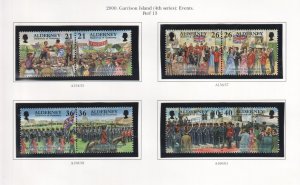 Alderney 2000 - Garrison Island (4th Series) - Events - MNH