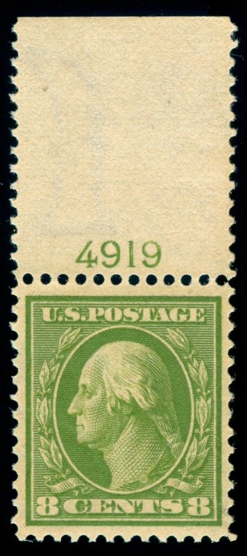 MOMEN: US STAMPS #337 MINT OG NH XF PF CERT