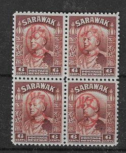 SARAWAK Revenue: 1942 Red overprint in oval on - 39553