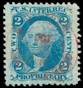 momen: US Stamps #R13c Revenue Handstamp Used GEM