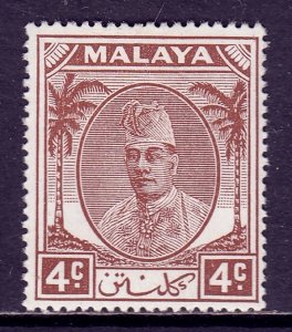 Malaya (Kelantan) - Scott #53 - MH - SCV $1.75