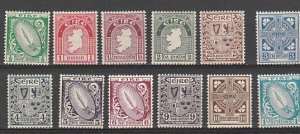 IRELAND #106-17 MINT HINGED COMPLETE