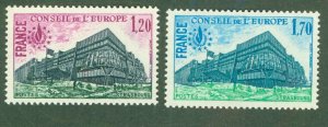 FRANCE 1Φ23-24 MNH 2 BIN $1.05