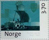 NK 1296   Int.Philatelic exhibition NORWEX 97 3.7 Krone Multicolor