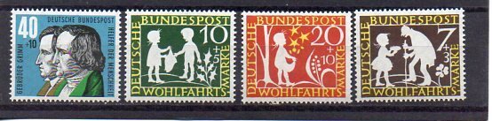 Germany B368-B371 MNH